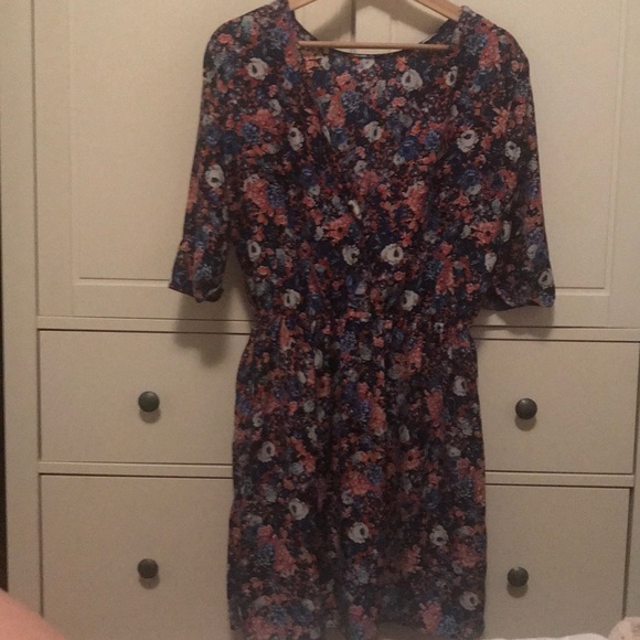 Flower mini dress - Picture 1 of 4